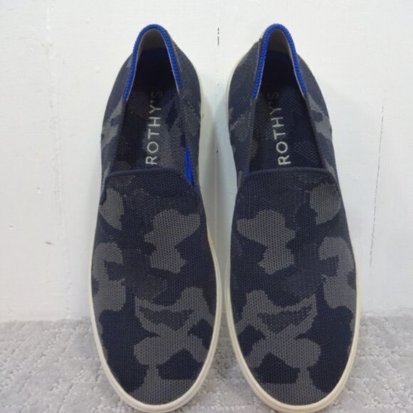 Rothy's Shoes - Rothys The Sneaker Women's Size 8 US Gray Camo Flat Slip-on Slippers Shoes